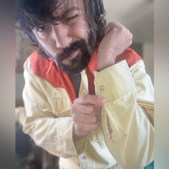 1970’s Vintage Woolrich 100% Cotton Pearl Snap Western Shirt Size Men’s Large 16 - Picture 9 of 9